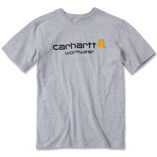 Carhartt Workwear Core Logo S/S T-Shirt Heather Grey XS