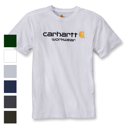 Carhartt Workwear Core Logo S/S T-Shirt White XS