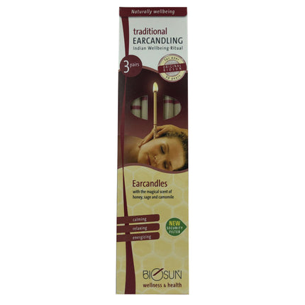 Biosun Ear Candles 3 Pairs