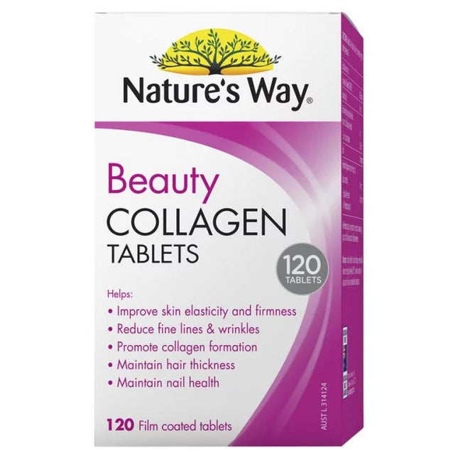 Nature's Way Beauty Collagen 120 Tablets - OhYouLuckyDuck.com.au