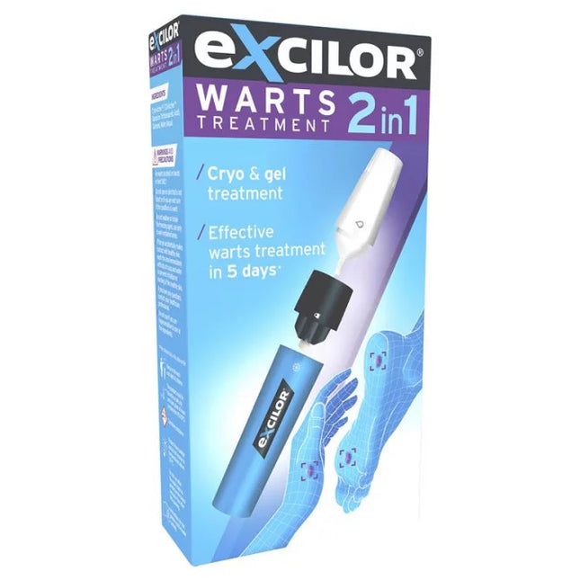 Excilor 2 In 1 Warts Treatment 10ml - OhYouLuckyDuck.com.au