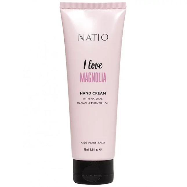 Natio I Love Magnolia Hand Cream 75ML - OhYouLuckyDuck.com.au