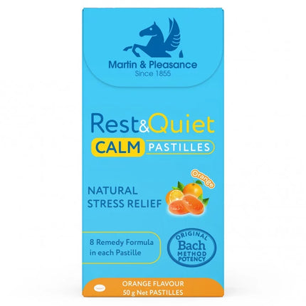 Rest & Quiet Calm Pastilles Orange 50g - OhYouLuckyDuck.com.au