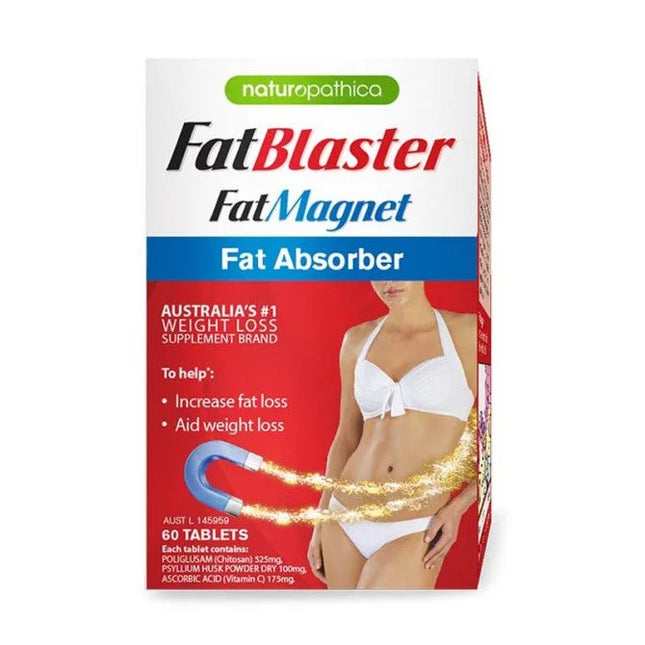 Naturopathica FatBlaster FatMagnet 60 Tablets - OhYouLuckyDuck.com.au