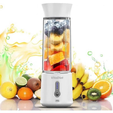 Vita Diet Portable Blender – Pearl White - OhYouLuckyDuck.com.au
