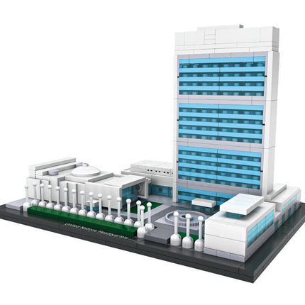 Loz 1014 United Nations Headquarters Mini Architecture Building Blocks Set