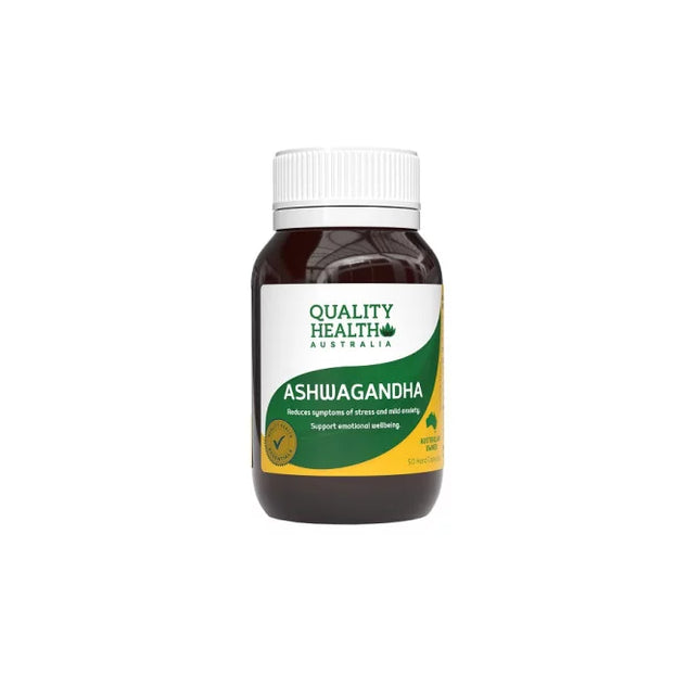 Quality Health Australia Ashwagandha 50s - OhYouLuckyDuck.com.au