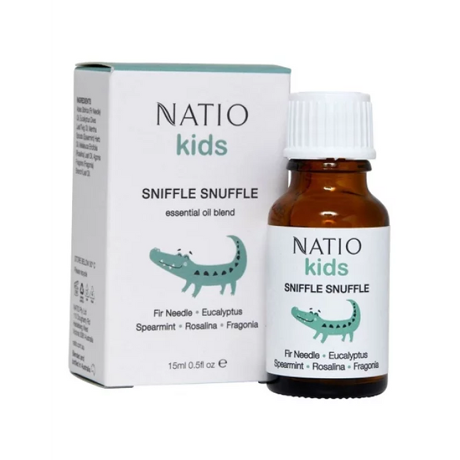 Natio Sniffle Snuffle Essential Oil Blend 15ml - OhYouLuckyDuck.com.au