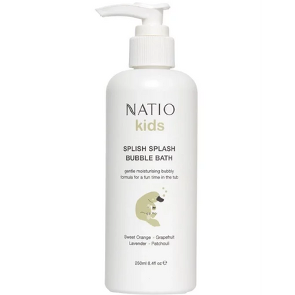 Natio Splish Splash Bubble Bath 250ml - OhYouLuckyDuck.com.au