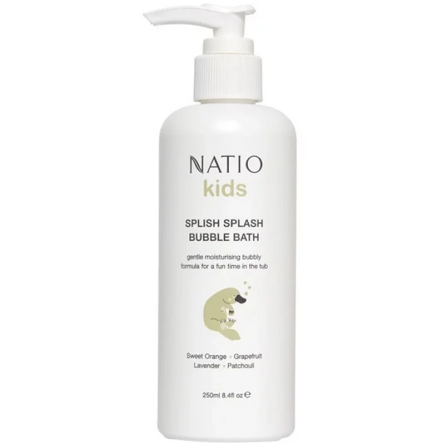 Natio Splish Splash Bubble Bath 250ml - OhYouLuckyDuck.com.au