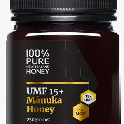100% Pure New Zealand Manuka Honey Umf 15+ Mgo