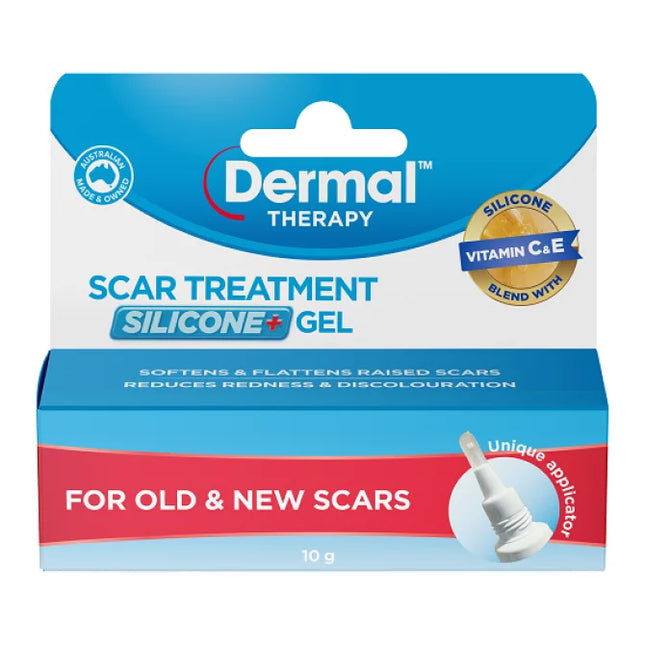 Dermal Therapy Scar Treatment Silicone + Gel 10g - OhYouLuckyDuck.com.au