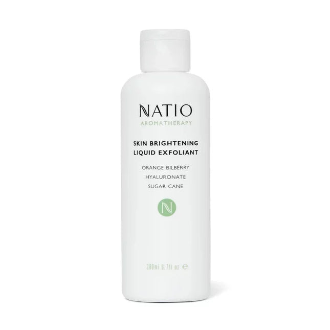 Natio Skin Brightening Liquid Exfoliant 200ML - OhYouLuckyDuck.com.au