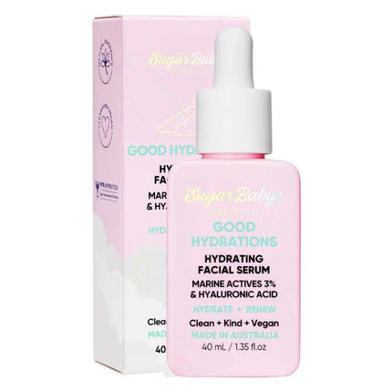 SugarBaby Good Hydrations Hydrating Facial Serum 40ml - OhYouLuckyDuck.com.au