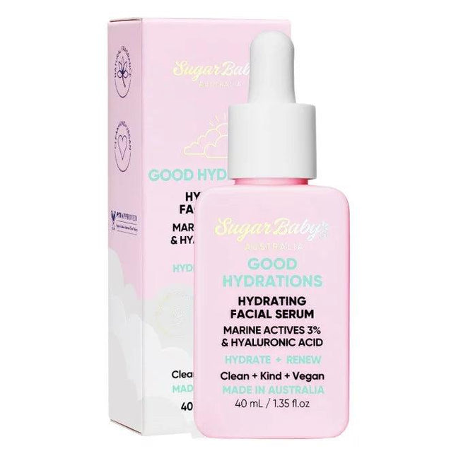 SugarBaby Good Hydrations Hydrating Facial Serum 40ml - OhYouLuckyDuck.com.au