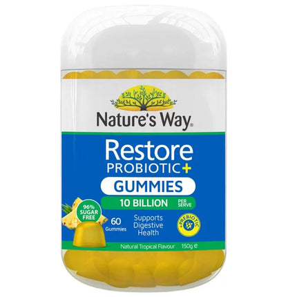 Nature's Way Restore Probiotic 60 Gummies