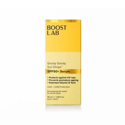 Boost Lab Goody Goody Sun Drops SPF50+ Serum 45ml - OhYouLuckyDuck.com.au