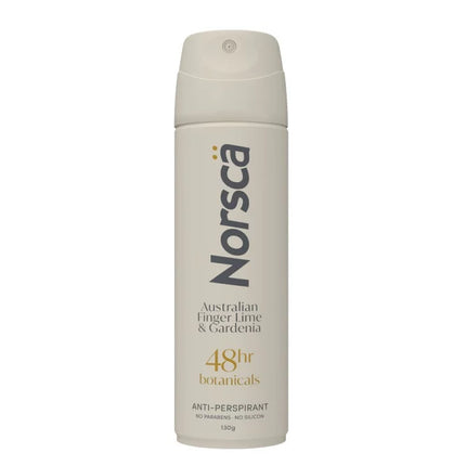 Norsca Botanicals Australian Finger Lime And Gardenia 48H Anti Perspirant 130g - OhYouLuckyDuck.com.au
