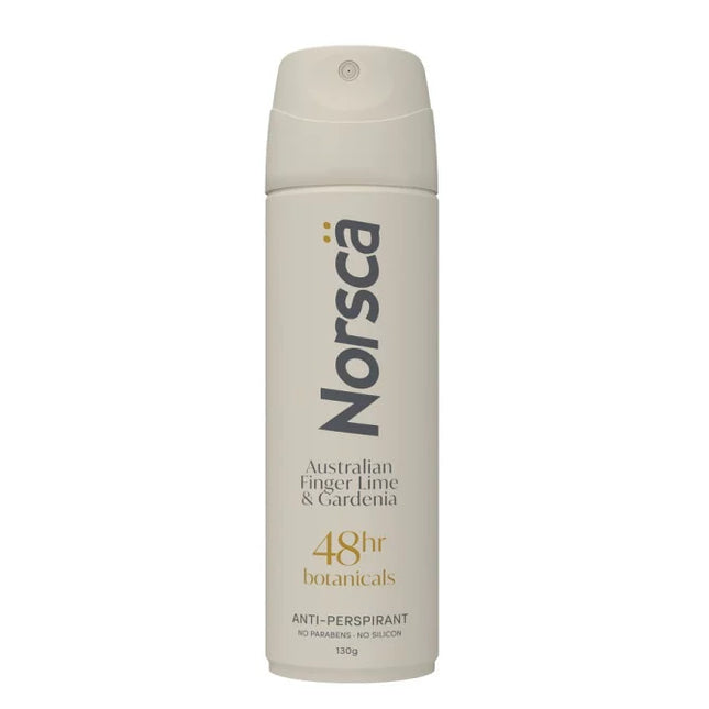 Norsca Botanicals Australian Finger Lime And Gardenia 48H Anti Perspirant 130g - OhYouLuckyDuck.com.au