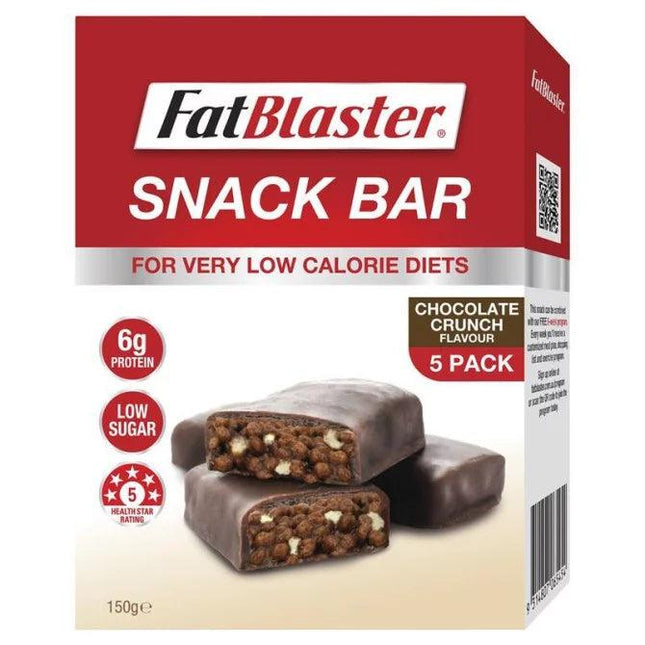 Naturopathica Fatblaster Chocolate Crunch Bar 5 x 30g - OhYouLuckyDuck.com.au
