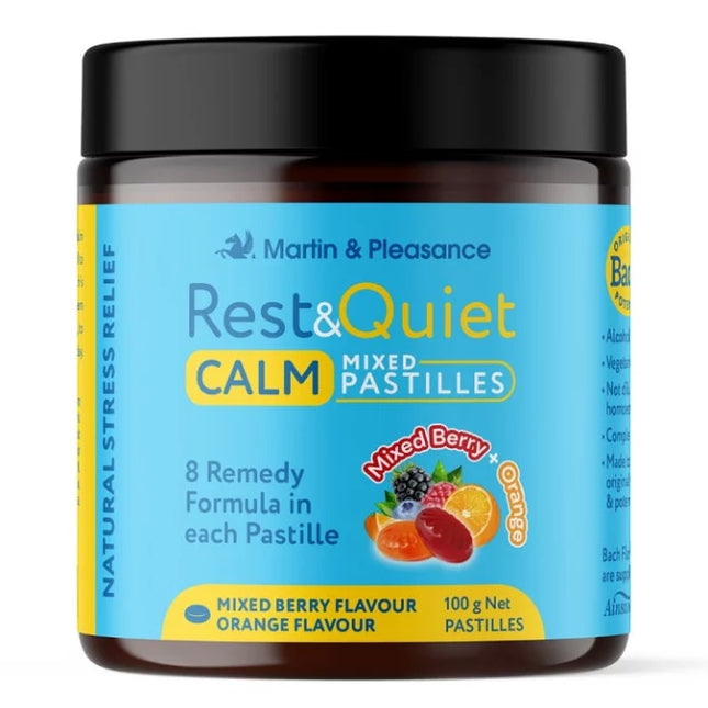 Rest And Quiet Mixed Flavour Pastilles Jar 100g - OhYouLuckyDuck.com.au
