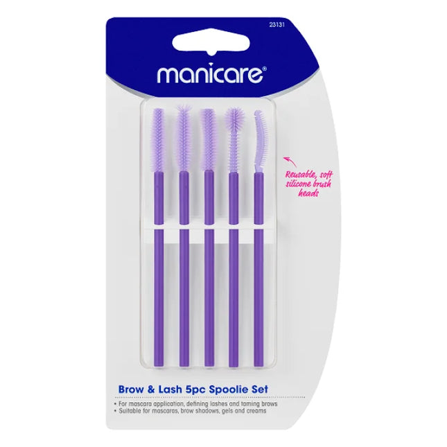 Manicare Lash and Brow Spoolie Set 5 pcs