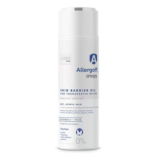 Allergoff Atopy Skin Barrier Oil for Therapeutic Baths 200mL