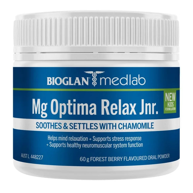 Bioglan Medlab Mg Optima Relax Jnr. 60G