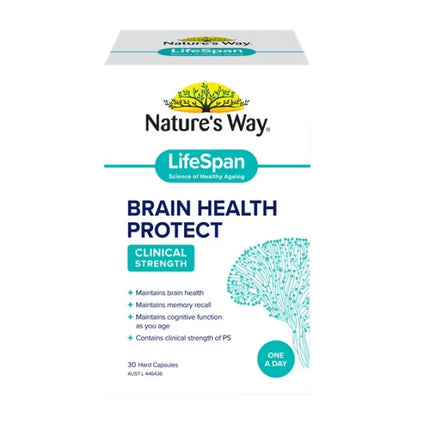 Nature's Way Lifespan Brain Health Protect 30 Capsules