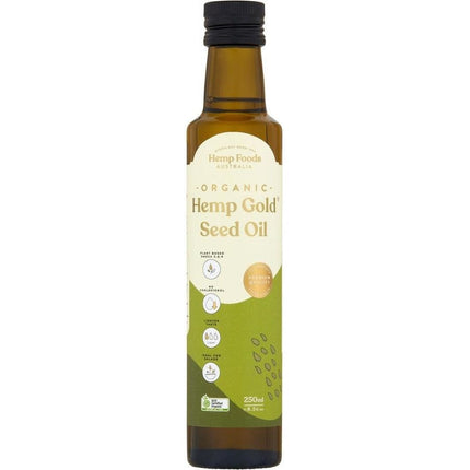 Hemp Foods Australia Cold Pressed Hemp Seed Oil 250ML