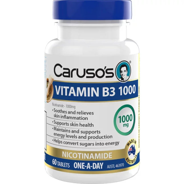 Caruso's Vitamin B3 1000 Tabs 60