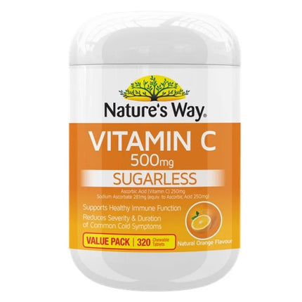 Nature's Way Vitamin C 500MG Tabs 320