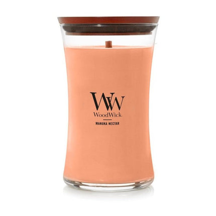 Woodwick Yuzu Blooms Large Hourglass Jar Candle 609G