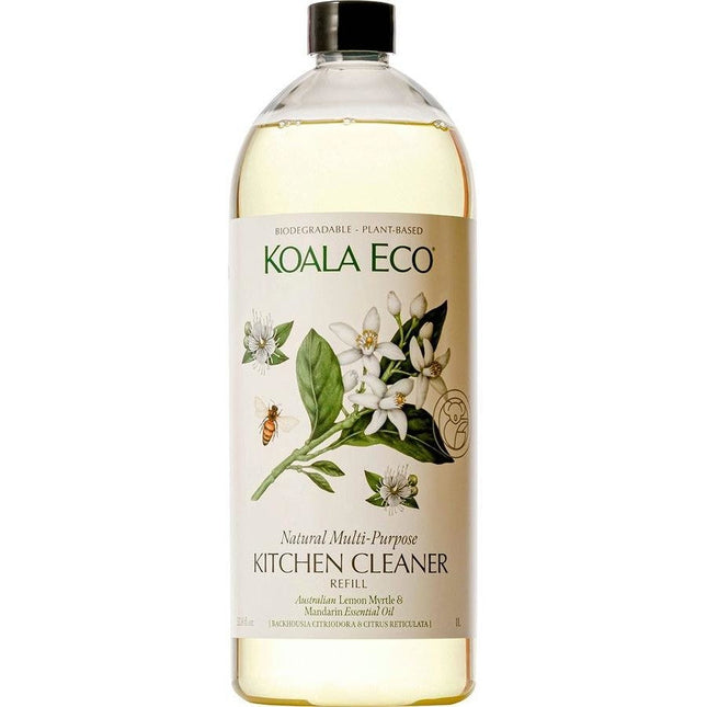 Koala Eco Multi Purpose Kitchen Cleaner Lemon Myrtle Mandarin Refill 1L