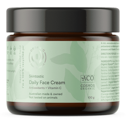 Organic Formulations Skintastic Daily Face Cream 100g - OhYouLuckyDuck.com.au