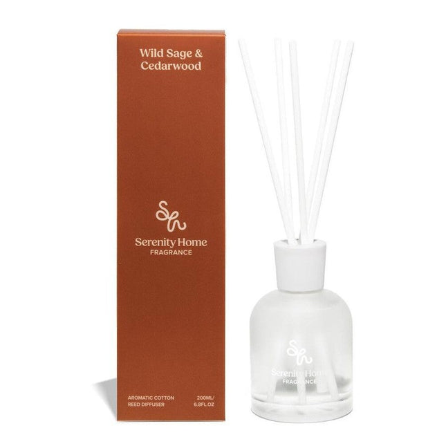 Serenity Wild Sage and Cedarwood Reed Diffuser 200ML