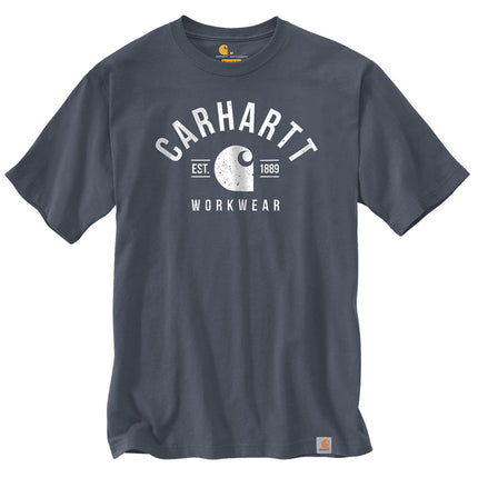 Carhartt Graphic S/S Workwear T-shirt Blue Stone
