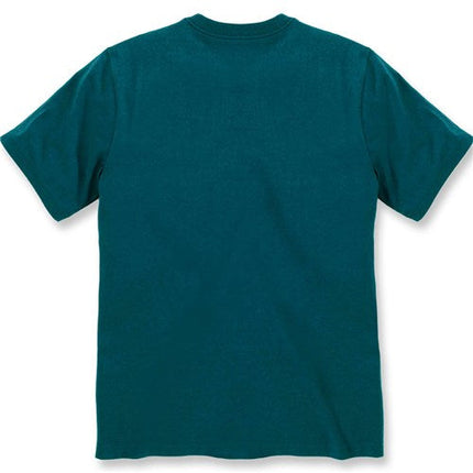 Carhartt Line Graphic S/S T-Shirt Night Blue Heather