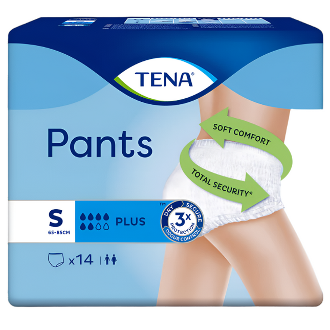 Tena Pants Plus Small 14 Pack