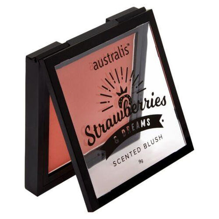 Australis Strawberries & Dreams Scented Blush - Peaches and Cream - OhYouLuckyDuck.com.au