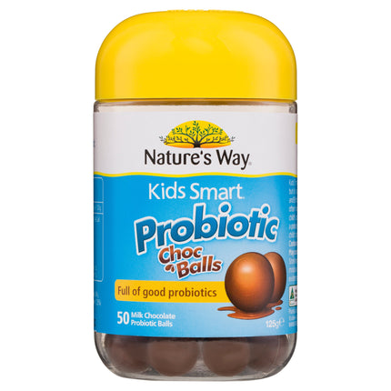 Nature's Way Kids Smart Probiotic Choc 50 Balls