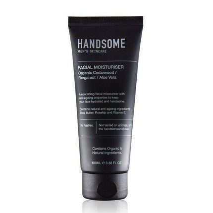 Handsome Men's Skin Care Facial Moisturiser 100Ml