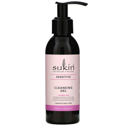 Sukin Sensitive Gel Cleanser 125ML - OhYouLuckyDuck.com.au
