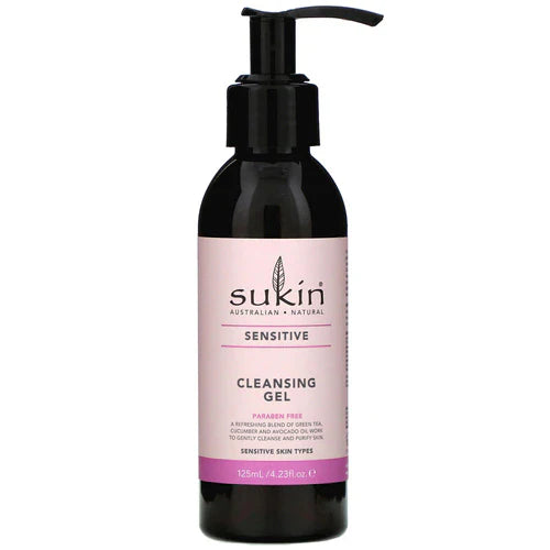 Sukin Sensitive Gel Cleanser 125ML - OhYouLuckyDuck.com.au