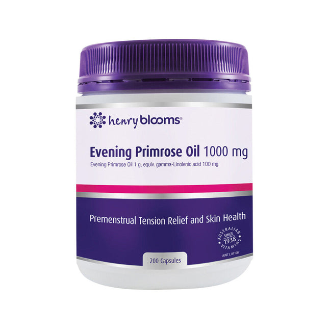 Blooms Evening Primrose Oil 1000Mg Caps 200 - OhYouLuckyDuck.com.au