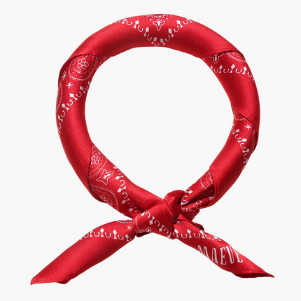 Paisley Red Bandana 50cm x 53CM