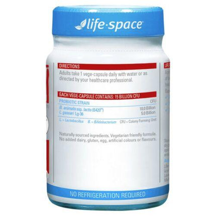 Life Space Shape B420 Probiotic 60 Capsules - OhYouLuckyDuck.com.au