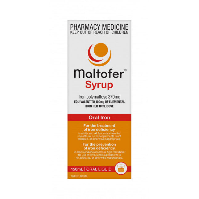 Maltofer Oral Iron Syrup 150mL (S2)