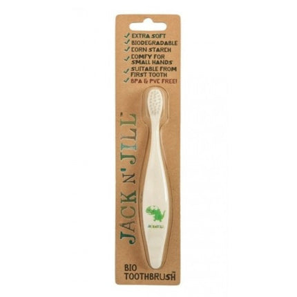 Jack N' Jill Children's Bio Toothbrush Dinosaur - OhYouLuckyDuck.com.au