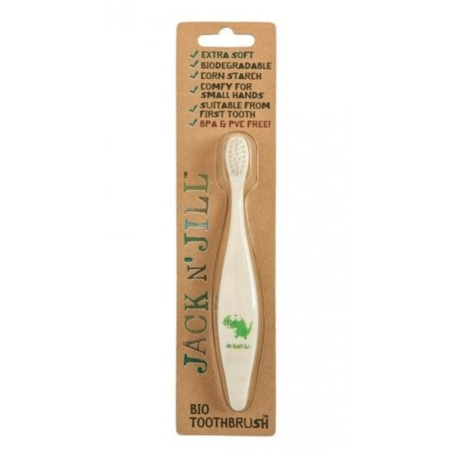 Jack N' Jill Children's Bio Toothbrush Dinosaur - OhYouLuckyDuck.com.au